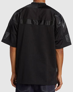 Oversize Football Mesh Jersey Drop Shoulder V-Neck American Oversize Football Jersey Camisas Manga corta V-Neck Football Shirt - Product Image 2