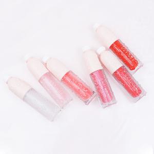 Natinda ลิปกลอสเคลือบเงา05ส่องประกายหัวใจขนาด4กรัมขนาดการเดินทาง OEM ODM OBM ฉลากส่วนตัวผลิตภัณฑ์ดูแลริมฝีปากขายส่ง - Product Image 2