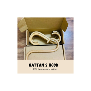 ตะขอแขวนหวายทำมือ สำหรับตกแต่งบ้านสไตล์โบโฮ และจัดเก็บของ - Product Image 4