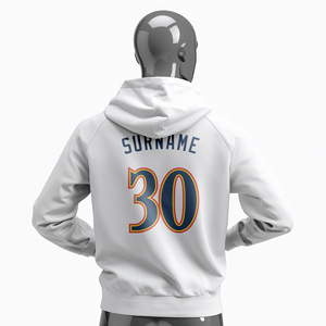 Sweat à capuche en polyester unisexe pour le fitness et la course Sweat à capuche en polyester léger et athlétique pour clubs de sport - Product Image 2