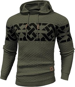 Sweat à capuche surdimensionné en molleton français 100% coton de luxe, streetwear de haute qualité, lourd, pour homme - Product Image 3