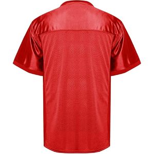 เสื้อเจอร์ซี่ย์ฟุตบอลอเมริกันเครื่องแบบ2025ขนาดใหญ่พิเศษผ้าตาข่ายระบายอากาศได้ดีผลิตตามสั่ง - Product Image 3