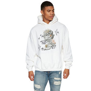 2024 nueva llegada Sudadera con capucha ligera para hombre de lujo Premium estampado personalizado ropa de moda de invierno 100% algodón de alta calidad - Product Image 1