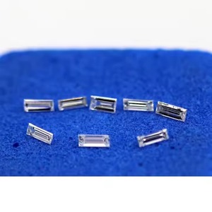 Blanc naturel E Couleur VVS2 Clarté Baguette Diamant Excellent Bijoux En Diamant Lâche pour La Fabrication - Product Image 1