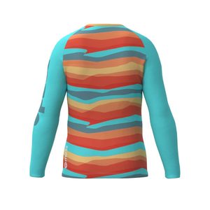 Rashguard anti-UV UPF50 pour enfants - Manches courtes en nylon et élasthanne - Product Image 4