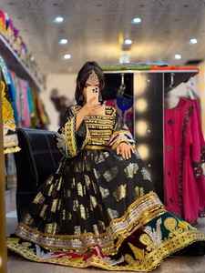 Vestido de novia de boda de alta calidad 100%, decoración de borlas de encaje, ropa de mujer afgana - Product Image 4