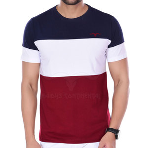 Camiseta informal de fibra de bambú de algodón de manga corta para hombre de alta calidad Patrón sólido-Ropa al por mayor directa de fábrica - Product Image 1