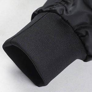 Chaqueta de bombardero de béisbol para hombre de alta calidad, lona, logotipo personalizado, diseño universitario, transpirable, de punto, impermeable, a prueba de viento, precio bajo - Product Image 4