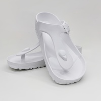Confortable sans lacet Design avec Clip Toe Plate-forme polyvalente EVA Chaussures Chic Pantoufles pour femmes Tongs pour tenue décontractée