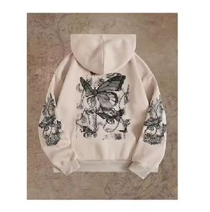Nouvel arrivage de pulls à capuche surdimensionnés pour femmes de haute qualité 100% coton polaire à manches longues couleur unie ODM hiver - Product Image 5