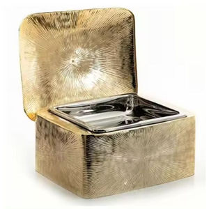 Nouvel arrivage de plats de service de cuisine design élégant chauffe-plats en acier inoxydable vintage chauffe-plats par Indian Metal World - Product Image 4