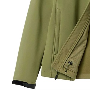 Chaqueta Softshell Extra Grande para Hombre, con Cierre, Diseño Casual Urbano, Logotipo Personalizado, Precio de Fábrica - Product Image 4