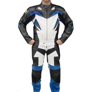 Combinaison de course à moto en polyester coupe-vent avec rembourrage toutes saisons - Multicolore 2 Extra Large - Product Image 1