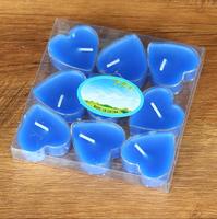 Lilin Aroma Bentuk Hati Parafin Grosir untuk Lamaran Romantis, Lampu Teh Warna-warni untuk Dekorasi Rumah, Tidak Beracun, Dapat Dipesan Sesuai Keinginan