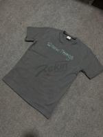 T-shirt pour homme de haute qualité 100% coton, coupe ajustée, style streetwear, broderie de logo personnalisée, impression DTF, écologique, respirant, 300g