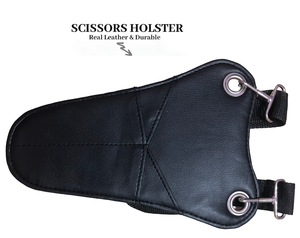 Sac à outils réutilisable en cuir PU pour ciseaux de salon de coiffure - Product Image 4