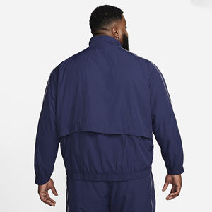 Conjunto de chaqueta y pantalones cortavientos de dos piezas personalizados de alta calidad con cremallera de nailon y poliéster, ropa de calle, chándal con logotipo impreso, Invierno - Product Image 3