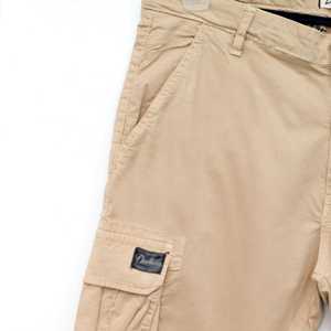 Pantalones cortos activos de algodón 100% para hombre, pantalones cortos de trabajo informales con logotipo personalizado, pantalones cortos de estilo cargo para hombre - Product Image 2