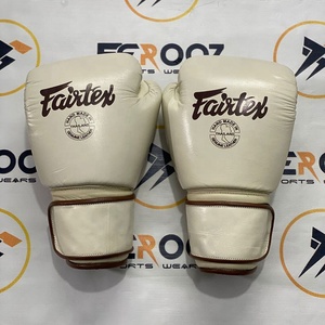 Gants de boxe Muay Thai Fairtex, nouveau modèle, en cuir de vachette véritable, vente en gros, pour arts martiaux mixtes. - Product Image 1