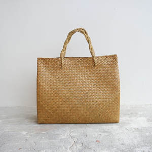 Sacs à main en jonc de mer de luxe, qualité supérieure, nouveau style, tendance, vente en gros, tissage à la main, sacs en raphia en paille pour femmes et dames - Product Image 3