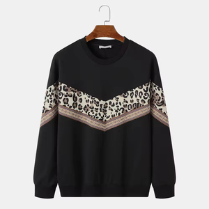 Vente de gros Nouveau pull-over à manches longues et col ras du cou pour hommes Sweatshirts d'hiver unis - Product Image 1