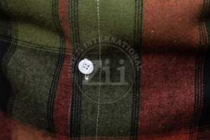 Vêtements de sport d'hiver pour hommes Thi Zip Manteau en flanelle matelassée Capuche détachable Doublure à carreaux Imperméable OEM Personnalisable Taille XL - Product Image 5