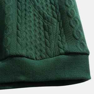 Sweat-shirt à capuche d'hiver pour homme, anti-froissement, en molleton lavé, 100% coton, confortable, élégant, streetwear, logo personnalisable disponible - Product Image 3