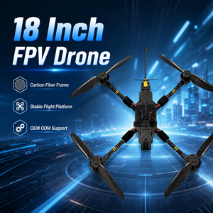 Dron FPV de 18 Pulgadas, Quadcopter con Marco de Fibra de Carbono, Motor sin Escobillas, Plataforma Aérea Industrial, OEM ODM - Product Image 2