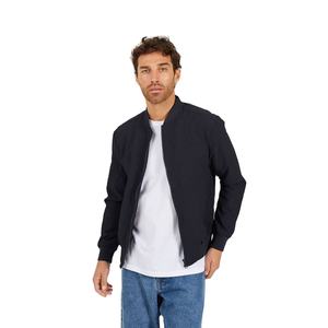 Chaqueta Bomber Vintage Transpirable con Cuello de Béisbol y Logotipo Personalizado para Hombre, con Múltiples Bolsillos, Diseño Frontal, Estilo Urbano - Product Image 1