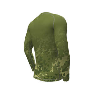 เสื้อตกปลาผ้าโพลีเอสเตอร์สำหรับเล่นกีฬาแขนยาวผ้าแห้งเร็วงานตามสั่ง OEM - Product Image 4