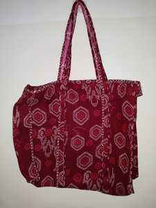 Indian Handmade Lightweight Cotton Printed <b>Quilted</b> Shoulder <b>Bag</b> Hand Block Printed Indian Designer Cotton Shopping <b>Tote</b> <b>Bag</b> - Product Image 2