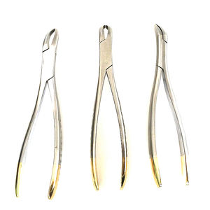 Pince à racine dentaire pour mâchoire supérieure et inférieure, extraction manuelle des racines résiduelles, forceps universel pour dents, outil Narham Enterprises - Product Image 1