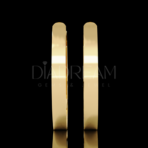 ต่างหูห่วงเงินแท้ 925 ดีไซน์ทันสมัย ประดับเพชรเลี้ยงในห้องปฏิบัติการ ชุบเงิน ระยิบระยับ เหมาะเป็นของขวัญสำหรับงานแต่งงานและงานปาร์ตี้ - Product Image 6