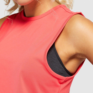 Top Deportivo Corto de Algodón y Poliéster de Alta Calidad para Mujer, Venta al Por Mayor, 2026 - Product Image 6