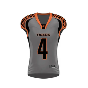 Uniformes de fútbol americano personalizados con impresión por sublimación en tela de malla para equipos juveniles de la mejor calidad - Product Image 6