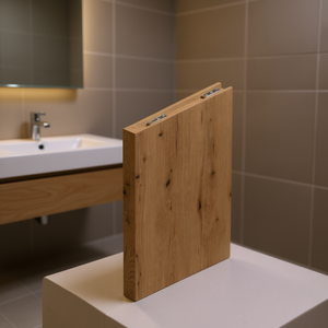 Elemento Vertical de 30 cm en Madera de Roble Natural para Conjuntos de Baño - Product Image 3