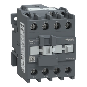 Contactor Schneider Electric EasyPact LC1E38004M7 TVS 4P(4NO) 60A AC-1 415V Bobina 220V AC 50/60Hz - Product Image 1