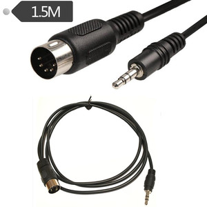 Cable de Audio con Conector DIN de 5 Pines a Conector Jack Estéreo de 3.5mm - Product Image 1