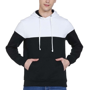 Sudadera con Capucha para Hombre, 100% Algodón, Forro Polar de Invierno, Estampado Digital Sólido, Anti-Pilling, Mejor Precio, Material Transpirable, Color Sólido, Básica - Product Image 1