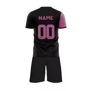 Tenue de football personnalisée, maillot de football par sublimation, ensembles d'uniformes d'entraînement de football - Product Image 4