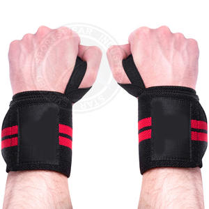 Adjustable <b>Wrist</b> Support Strap Wraps with Thumb Loop Custom Logo Wholesale for <b>Weight</b> Lifting - Product Image 2