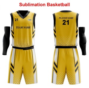 Ensemble d'uniformes de basket-ball à séchage rapide personnalisés pour hommes, short de maillot d'équipe respirant, vêtements de sport OEM ODM pour les entraînements et les matchs - Product Image 4