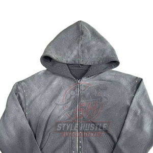 Sudaderas con Pedrería para Hombre de Alta Calidad, Nuevo Diseño, 100% Algodón, Productos de Venta al Por Mayor - Product Image 3