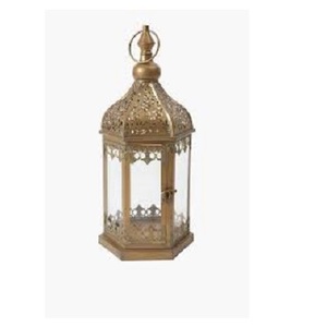 Lanterne de bougeoir gravée en métal de haute qualité pour mariage et décoration de la maison à un prix attractif - Product Image 5