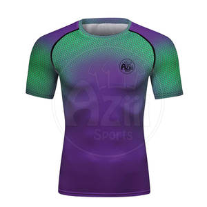 Protector de sarpullido de manga corta hecho para nadadores que anhelan durabilidad Confianza en Protector de sarpullido de manga corta - Product Image 1