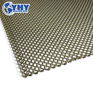 Thép Không Gỉ Trang Trí Dây Lưới Cho Lò Sưởi/Lò Sưởi Kim Loại Curtain <span class=keywords><strong>Wire</strong></span> <span class=keywords><strong>Mesh</strong></span> - Product Image 3