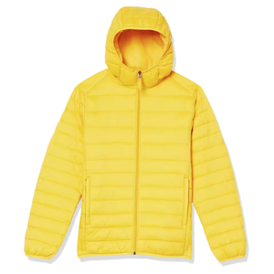 Unisex Winter Puffer <b>Jacket</b> Stand Waterproof Breathable Eco-Friendly Regular Length Reflective Fabric - Product Image 2