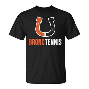 Camiseta promocional de tenis Billings Senior Bronc - Product Image 2