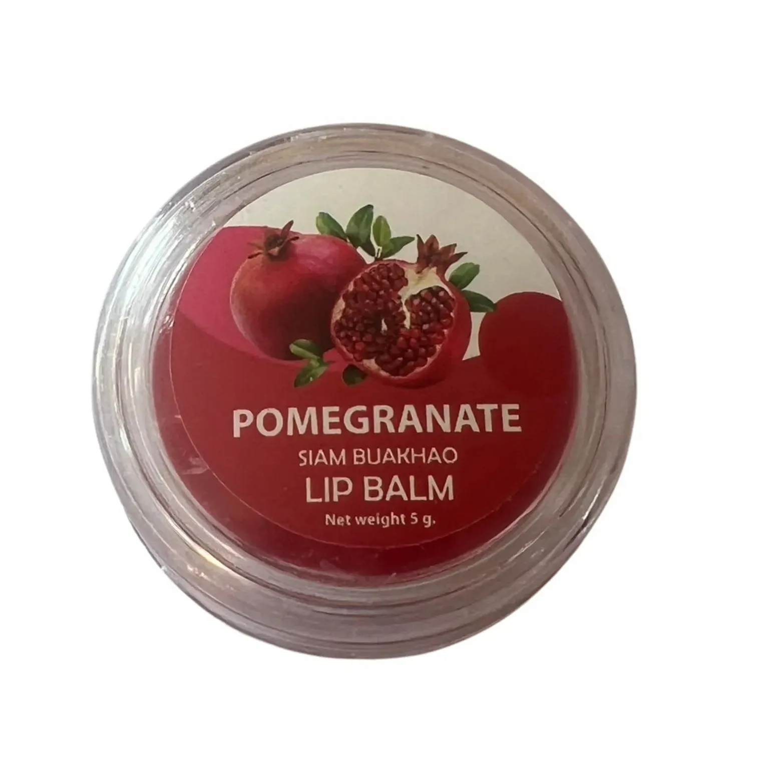 Lib Balsem buah delima pitromatum minyak kelapa kuas rias vitamin lip gloss tabung lip gloss libstick ukuran 5 g