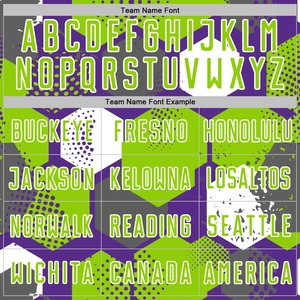 Uniforme de Fútbol Moderno para Hombre en Verde, Morado y Blanco, Personalizable con Logotipo, Nombre y Número del Equipo, Transpirable y de Secado Rápido - Product Image 3